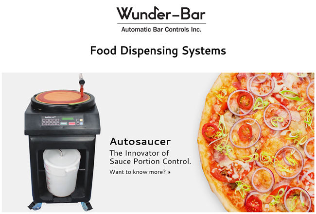 Wunder-Bar Food Dispensing