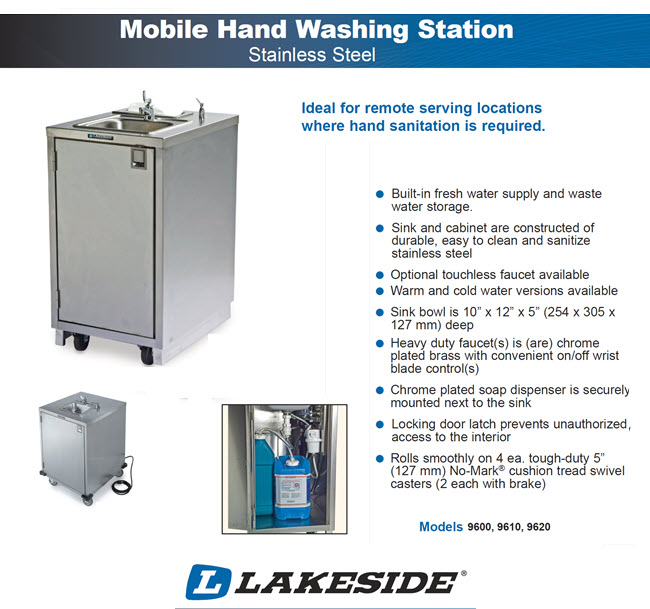 Lakeside Mobile Sink