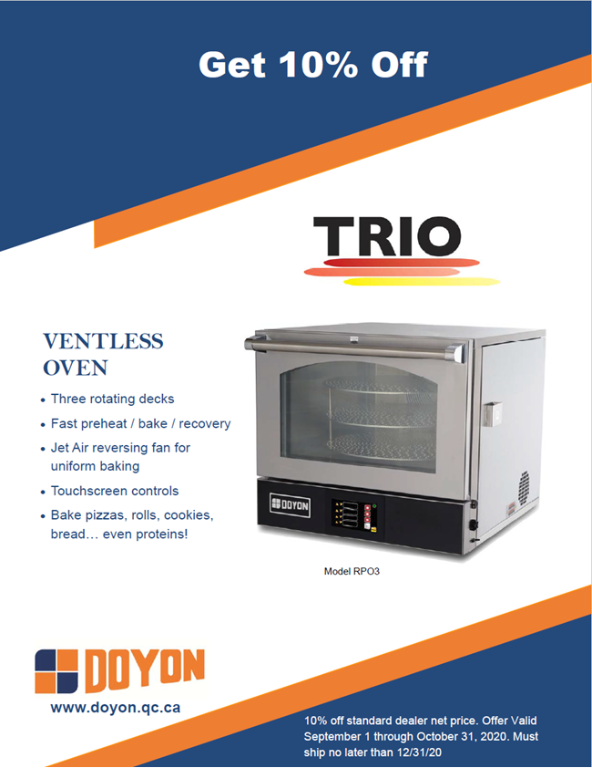 Doyon Trio Oven
