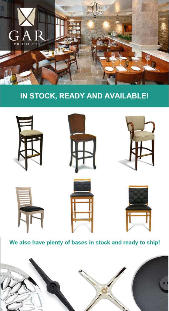 Gar furniture in stock