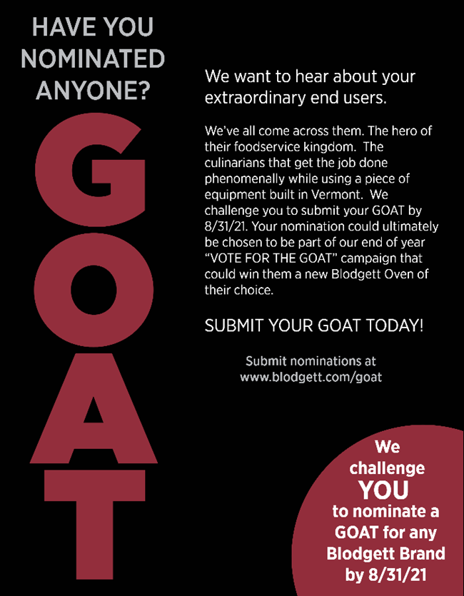 Blodgett Goat contest